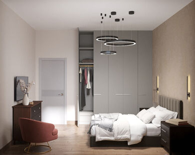 Фото № 4: Дизайн-проект дома/коттеджа 120.7  м² Современный стиль для дома в г. павловский посад