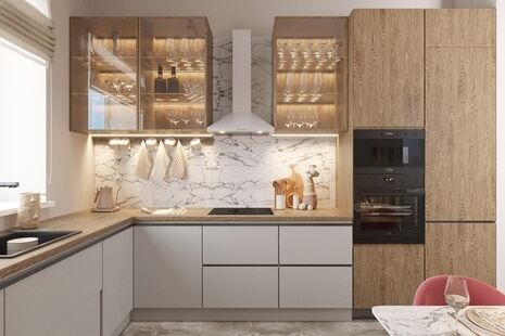 Фото № 6: Дизайн-проект дома/коттеджа 120.7  м² Современный стиль для дома в г. павловский посад