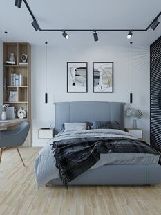 Фото № 1: Дизайн-проект двухкомнатной квартиры 39.16  м² Современный стиль для ЖК Дискавери Парк