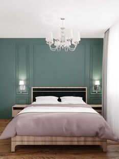 Фото № 4: Дизайн-проект двухкомнатной квартиры 56.26  м² Современный стиль для ЖК Московский