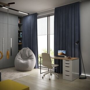 Фото № 5: Дизайн-проект коттеджа 118.78 м² Современный стиль для этажа частного дома в кп речной