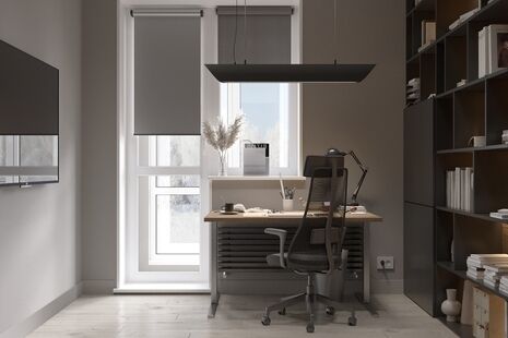 Фото № 4: Дизайн-проект трехкомнатной квартиры 49.76  м² Стиль Лофт для ЖК Спутник