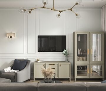 Фото № 6: Дизайн-проект дома/коттеджа 51.69  м² стиль Модернизм для дома в ЖК Усадьба лес