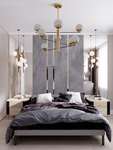 Фото № 3: Дизайн-проект трехкомнатной квартиры 70.49  м² стиль Модернизм для ЖК Митино О2