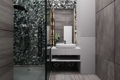 Фото № 2: Дизайн-проект дома/коттеджа 179.7  м² Современный стиль для коттеджа в мо