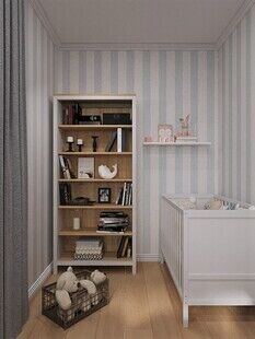 Фото № 3: Дизайн-проект трехкомнатной квартиры 97.2  м² Современный стиль для ЖК в г. Балашиха