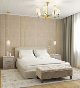 Фото № 5: Дизайн-проект трехкомнатной квартиры 68.6  м² Современный стиль для ЖК Плодово-Ягодный