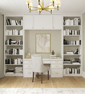 Фото № 4: Дизайн-проект трехкомнатной квартиры 68.6  м² Современный стиль для ЖК Плодово-Ягодный