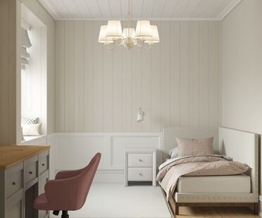 Фото № 3: Дизайн-проект трехкомнатной квартиры 68.6  м² Современный стиль для ЖК Плодово-Ягодный