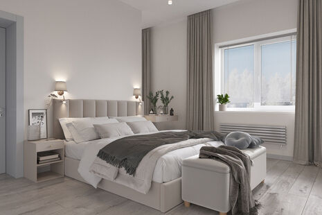 Фото № 1: Дизайн-проект дома/коттеджа 73.97  м² Современный стиль для этажа частного дома в кп воскресенское