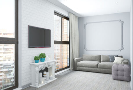 Фото № 3: Дизайн-проект квартиры-студии 20.9  м² стиль Минимализм для ЖК Эверест