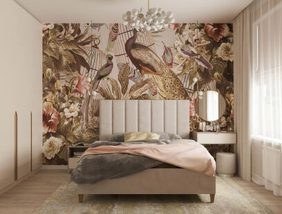 Фото № 1: Дизайн-проект евро двухкомнатной квартиры 63.2  м² стиль Современный для ЖК Первый ключ