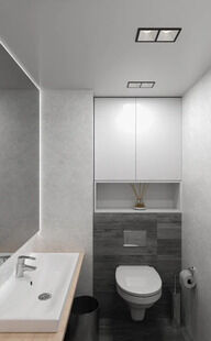 Фото № 5: Дизайн-проект коммерческого помещения 48.49  м² Стиль Фьюжн для салона красоты