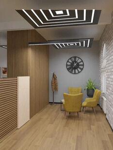 Фото № 6: Дизайн-проект коммерческого помещения 37.74  м² Современный стиль для офисного помещения