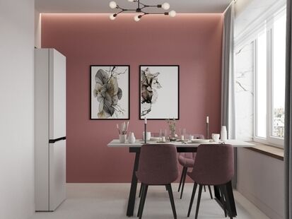 Фото № 5: Дизайн-проект двухкомнатной квартиры 53.03  м² Современный стиль для ЖК Домашний