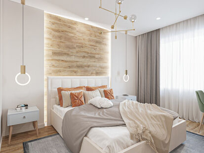 Фото № 2: Дизайн-проект дома/коттеджа 71.37  м² Современный стиль для дома в г. калуга