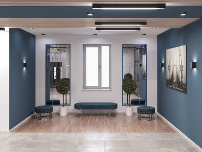 Фото № 2: Дизайн-проект экстерьера 150.0  м² Современный стиль для ЖК DVINA HOUSE