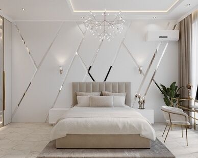 Фото № 5: Дизайн-проект трехкомнатной квартиры 83.59  м² стиль Модернизм для ЖК Скандинавия-Юг