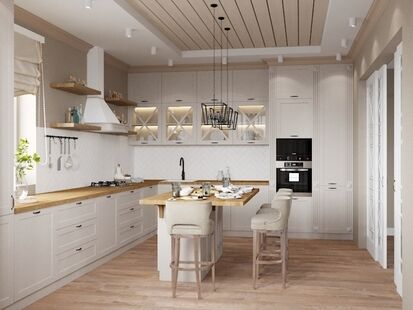 Фото № 6: Дизайн-проект дома/коттеджа 64.8  м² Современный стиль для этажа частного дома