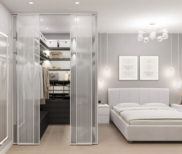 Фото № 4: Дизайн-проект трехкомнатной квартиры 85.1  м² Скандинавский стиль для ЖК Московский