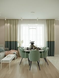 Фото № 1: Дизайн-проект дома/коттеджа 57.3  м² стиль Модернизм для дома в кп бонифаций