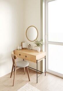 Фото № 5: Дизайн-проект четырехкомнатной квартиры 88.8  м² Стиль Эклектика для ЖК Красноказарменная