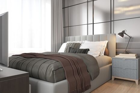 Фото № 6: Дизайн-проект трехкомнатной квартиры 72.0  м² стиль Модернизм для ЖК Некрасовский