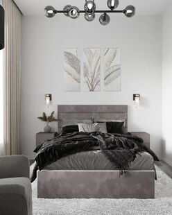 Фото № 1: Дизайн-проект двухкомнатной квартиры 42.1  м² Современный стиль для ЖК Кварталы 21/19