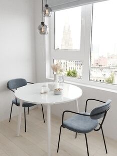 Фото № 5: Дизайн-проект двухкомнатной квартиры 30.3  м² Стиль Минимализм для ЖК Первый квартал