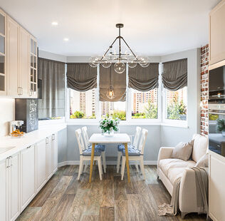 Фото № 1: Дизайн-проект трехкомнатной квартиры 80.25  м² Скандинавский стиль для ЖК Московский