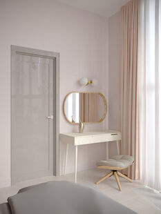 Фото № 6: Дизайн-проект четырехкомнатной квартиры 92.2  м² Современный стиль для ЖК Bauman House