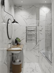 Фото № 6: Дизайн-проект двухкомнатной квартиры 66.6  м² Стиль Контемпорари для ЖК Маяк