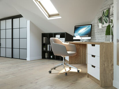 Фото № 5: Дизайн-проект трехкомнатной квартиры 36.36  м² Стиль Лофт для тсж княжичи