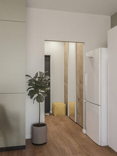 Фото № 2: Дизайн-проект квартиры-студии 29.9  м² Скандинавский стиль для ЖК Дом на Львовской