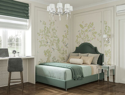 Фото № 4: Дизайн-проект четырехкомнатной квартиры 91.5  м² Стиль Эклектика для ЖК Московский