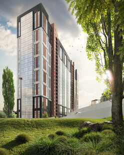 Фото № 6: Дизайн-проект экстерьера 500.0  м² Экстерьер Экстерьер ЖК Видный