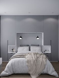 Фото № 2: Дизайн-проект трехкомнатной квартиры 66.02  м² Современный стиль для ЖК Датский квартал