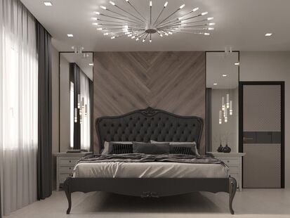 Фото № 6: Дизайн-проект дома/коттеджа 179.98  м² стиль Модернизм для частного дома красногорская усадьба