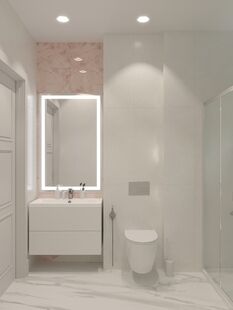 Фото № 3: Дизайн-проект дома/коттеджа 104.6  м² стиль Модернизм для дома в мп городок