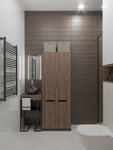 Фото № 5: Дизайн-проект дома/коттеджа 68.4  м² стиль Модернизм для дома в д. оболдино