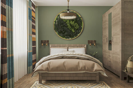 Фото № 1: Дизайн-проект дома/коттеджа 50.39  м² Эко-стиль для дома в ст ягодка