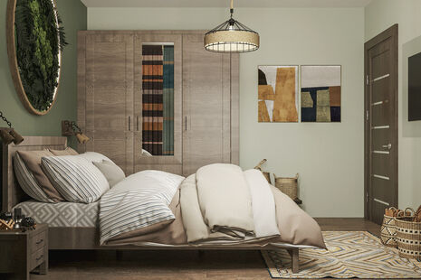 Фото № 4: Дизайн-проект дома/коттеджа 50.39  м² Эко-стиль для дома в ст ягодка