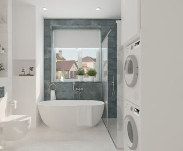 Фото № 5: Дизайн-проект дома/коттеджа 92.8  м² Стиль Контемпорари для дома в д. оболдино