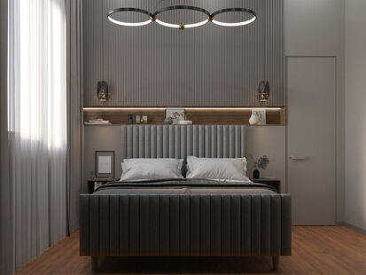 Фото № 4: Дизайн-проект дома/коттеджа 128.0  м² стиль Модернизм для ЖК Завидово Марина