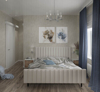 Фото № 6: Дизайн-проект дома/коттеджа 118.42  м² Современный стиль для снт голицыно