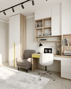 Фото № 1: Дизайн-проект четырехкомнатной квартиры 104.61  м² Стиль Контемпорари для ЖК Московский