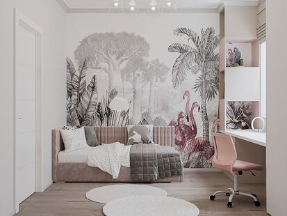 Фото № 1: Дизайн-проект трехкомнатной квартиры 80.53  м² Стиль Минимализм для ЖК Сиреневый Парк