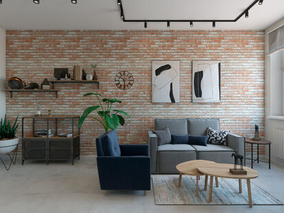 Фото № 5: Дизайн-проект трехкомнатной квартиры 80.42  м² Современный стиль для ЖК Планерный