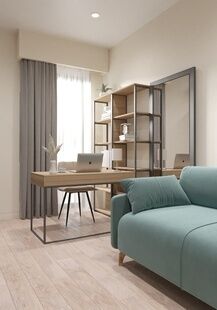 Фото № 4: Дизайн-проект дома/коттеджа 118.8  м² стиль Модернизм для дома в кп огоньково