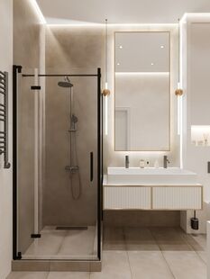 Фото № 3: Дизайн-проект дома/коттеджа 191.94  м² стиль Модернизм для двухэтажного дома в снт алешинка